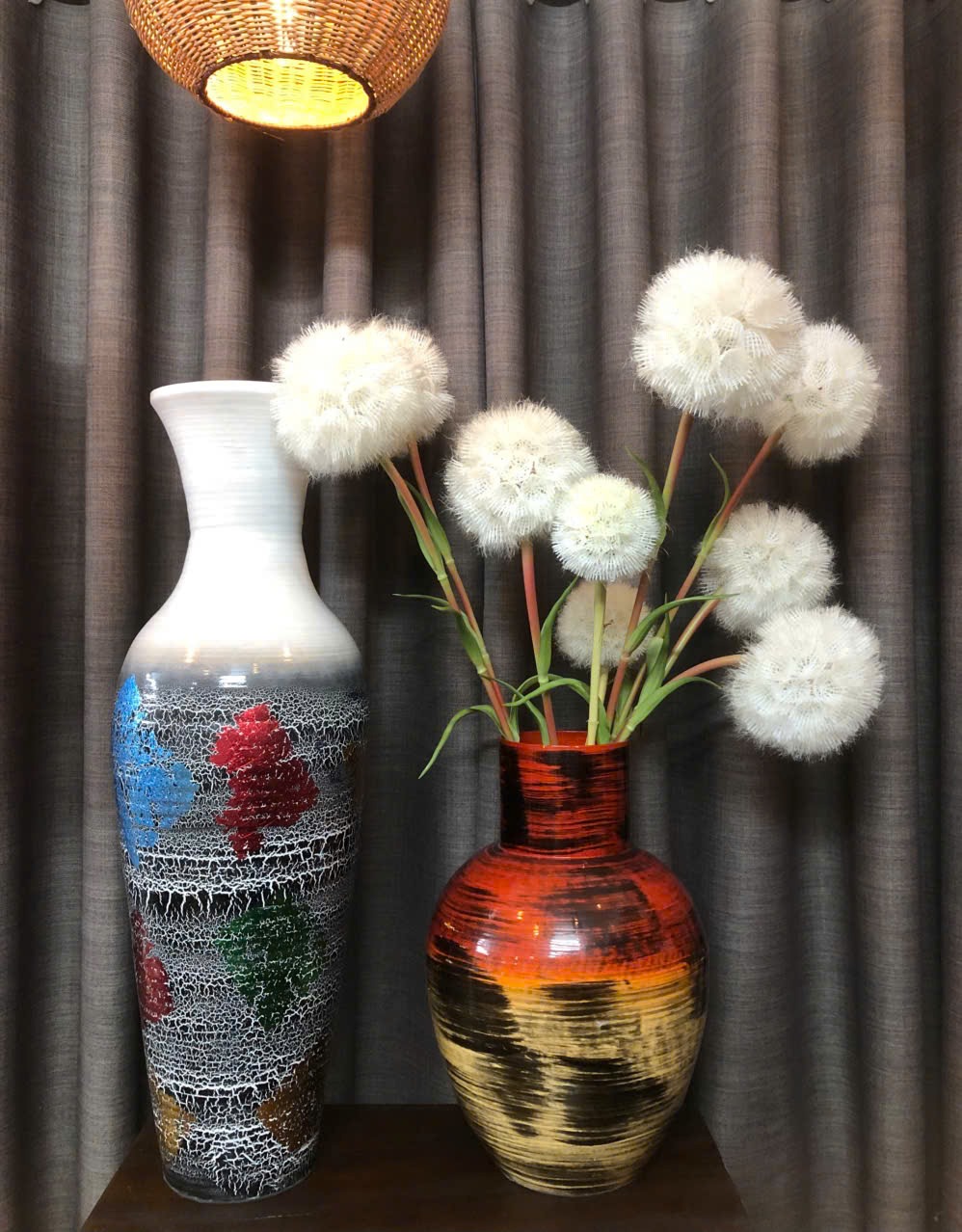 Bình tre thủ công