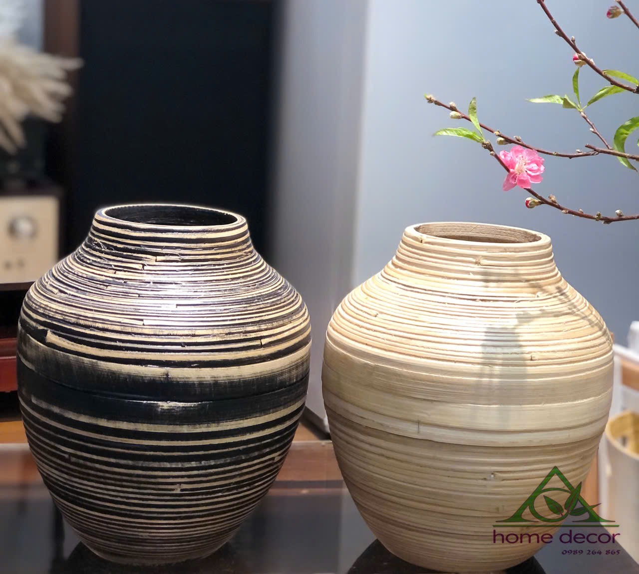 Bình tre thủ công Việt