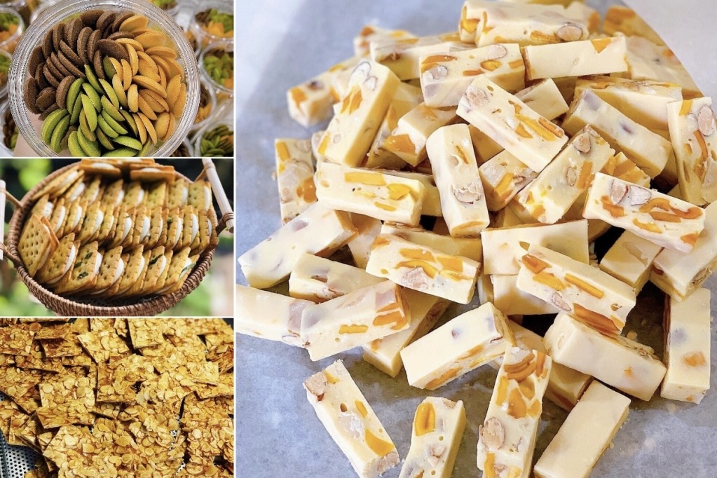 Mứt và bánh handmade