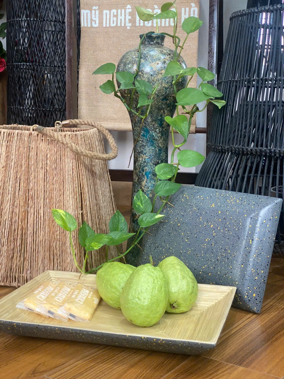 Bát tre tự nhiên