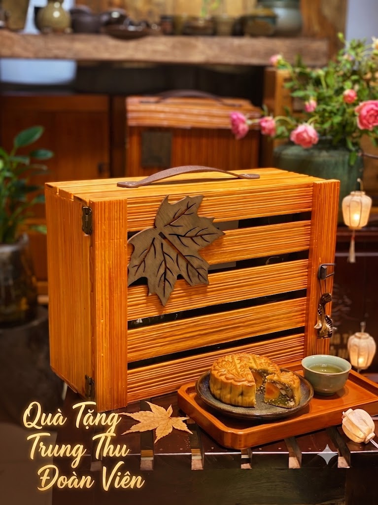 Quà tặng Trung Thu cao cấp "Lam Nguyệt Trà" – Tinh hoa gốm Việt trong mùa trăng đoàn viên