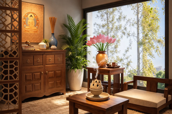 Gốm Hồng Sa trong Decor Nội Thất: Xu Hướng Mộc – Thiền – Tối Giản