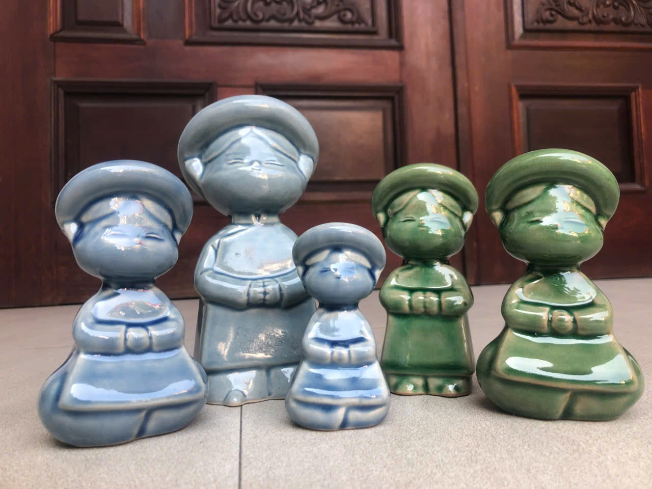 Bộ Gốm Em Bé Việt Cổ- Quà Tặng Thủ Công Mang Đậm Giá Trị Văn Hóa